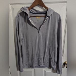 Johnnie-O Mens Hoodie Pullover Sun Protection UPF 50 Lightweight Size Small